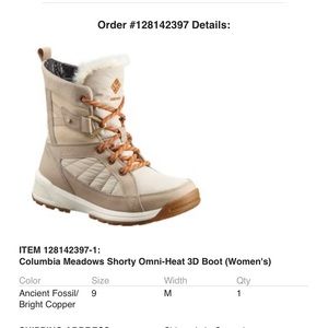 Columbia Meadows Short Omni Heat 9